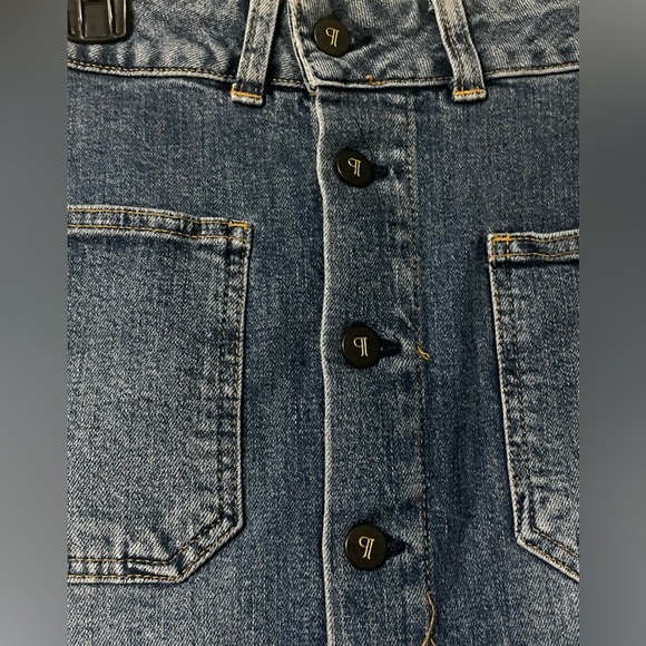 Pilcro Denim Buttondown Pencil Skirt Size 8 - Picture 8 of 11
